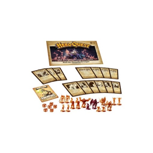 HeroQuest Expansión del Juego de Mesa Die Prophezeiung von Telor Quest Pack *Edición Aléman*