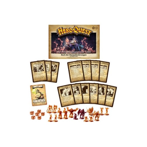 HeroQuest Expansión del Juego de Mesa Die Prophezeiung von Telor Quest Pack *Edición Aléman*