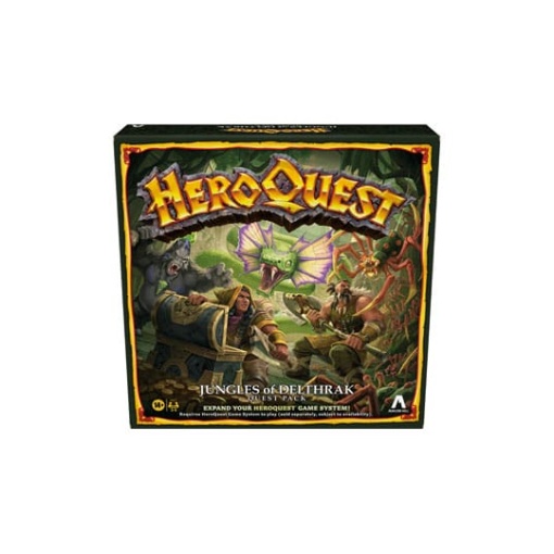 HeroQuest Expansión del Juego de Mesa Jungles of Delthrak Pack de Misión *Edición Inglés*