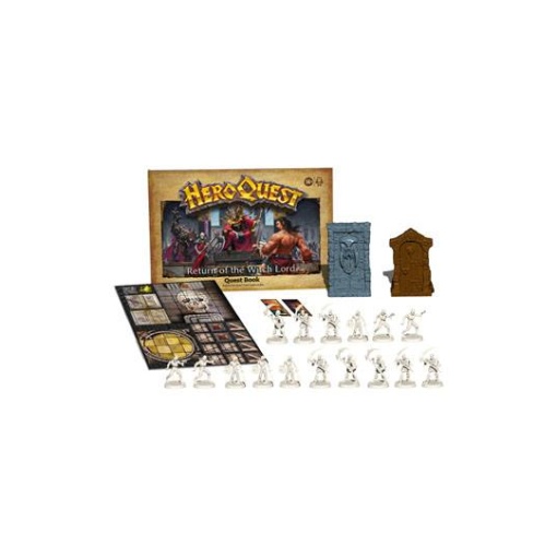 HeroQuest Expansión del Juego de Mesa Return of the Witch Lord Quest Pack inglés