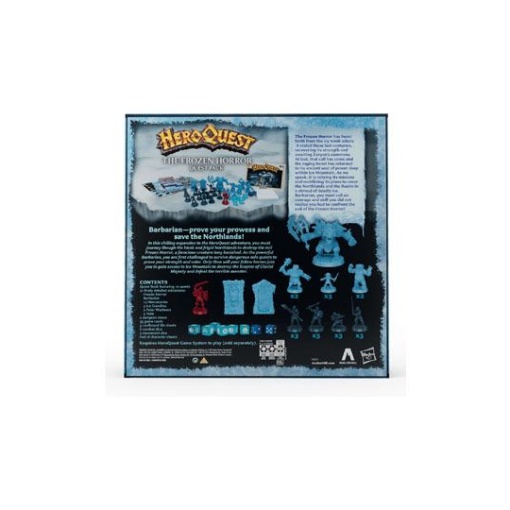 HeroQuest Expansión del Juego de Mesa The Frozen Horror Quest Pack inglés