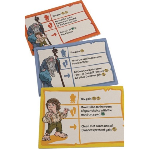 Hobbit An Unexpected Party El juego de tablero *Version Inglés*