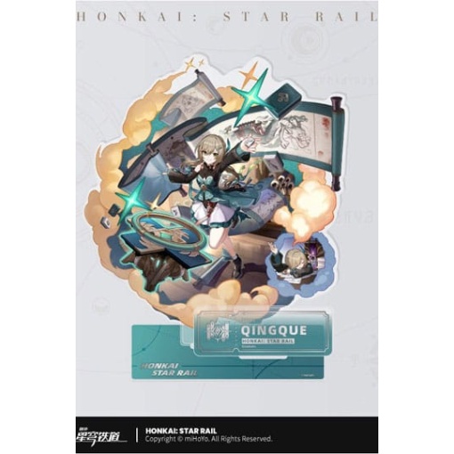 Honkai: Star Rail Figura acrilico Qingque 16 cm