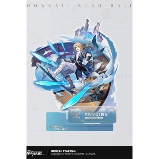 Honkai: Star Rail Figura acrilico Yanqing 16 cm