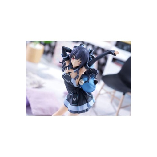 Hyperdimension Neptunia Estatua 1/8 Neptunia Uni Wake Up Overseas Edition 20 cm