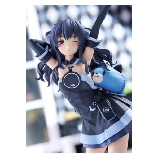 Hyperdimension Neptunia Estatua 1/8 Neptunia Uni Wake Up Overseas Edition 20 cm