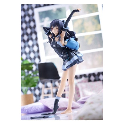 Hyperdimension Neptunia Estatua 1/8 Neptunia Uni Wake Up Overseas Edition 20 cm