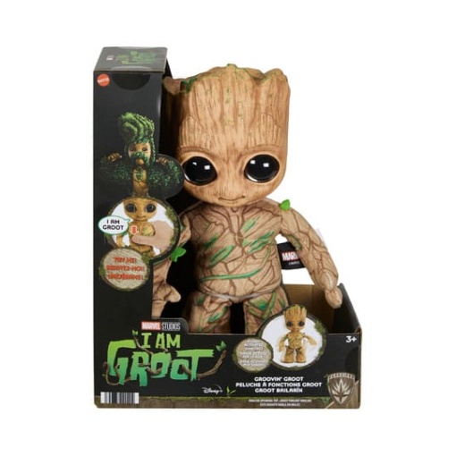 I Am Groot Peluche Electrónico Groovin' Groot 28 cm *Versión inglesa*