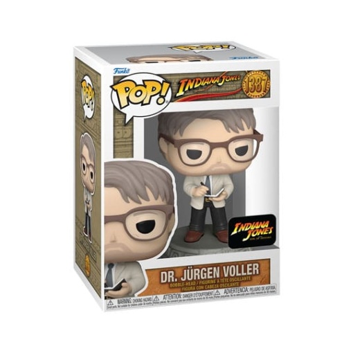 Indiana Jones 5 POP! Movies Vinyl Figura Dr. Jurgen Voller 9 cm