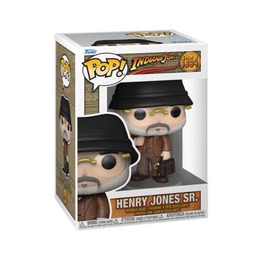 Indiana Jones Figura POP! Movies Vinyl Henry Jones Sr 9 cm