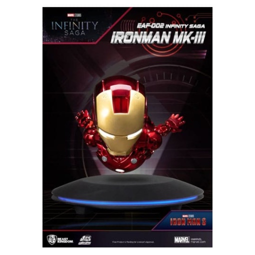 Iron Man 3 Estatua con luz Egg Attack Iron Man Mark III 16 cm