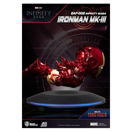 Iron Man 3 Estatua con luz Egg Attack Iron Man Mark III 16 cm