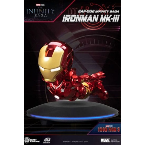 Iron Man 3 Estatua con luz Egg Attack Iron Man Mark III 16 cm