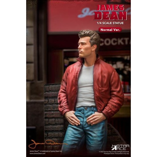 James Dean  Estatua 1/4 Superb My Favourite Legend Series James Dean (Red jacket) 52 cm