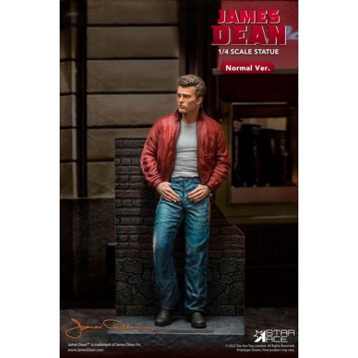 James Dean  Estatua 1/4 Superb My Favourite Legend Series James Dean (Red jacket) 52 cm