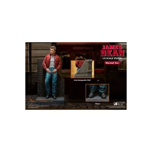 James Dean  Estatua 1/4 Superb My Favourite Legend Series James Dean (Red jacket) 52 cm