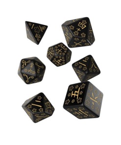 Japonés Pack de Dados Deep Night Firefly (7)