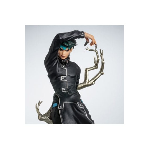 JoJo's Bizarre Adventure Figura Bolígrafo Rohan Kishibe Black Ver. 19 cm