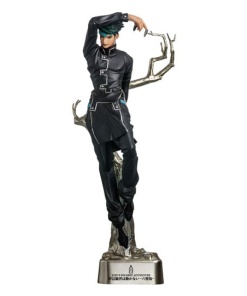 JoJo's Bizarre Adventure Figura Bolígrafo Rohan Kishibe Black Ver. 19 cm