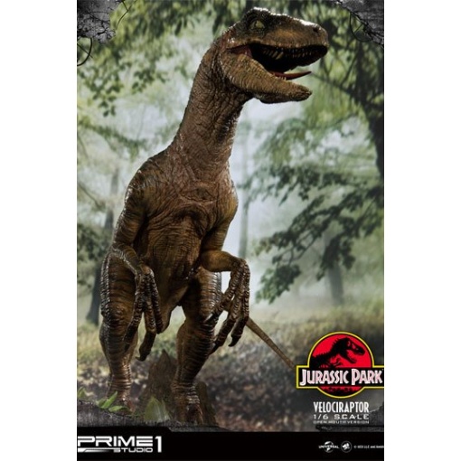 Jurassic Park Estatua 1/6 Velociraptor 41 cm