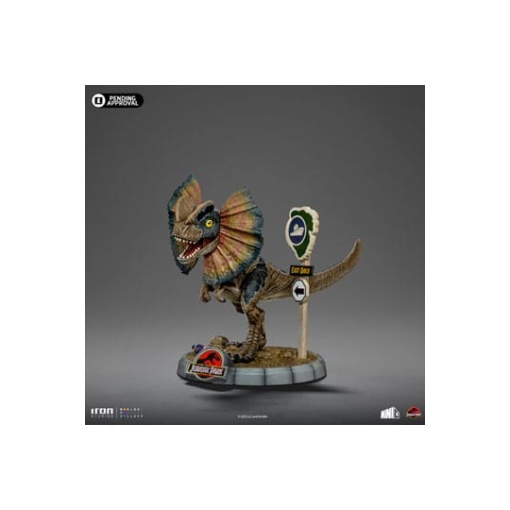 Jurassic Park Minifigura Mini Co. PVC Dilophosaurus 12 cm