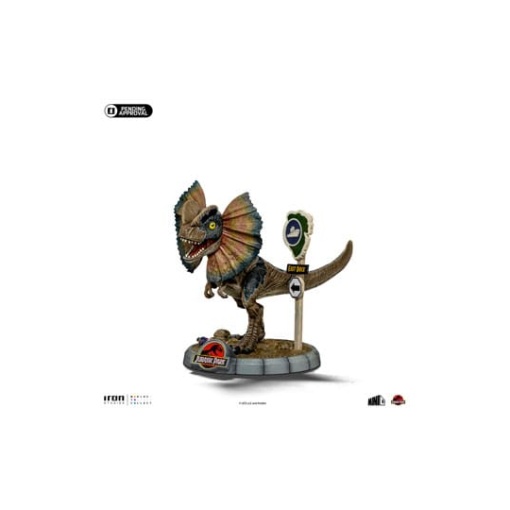 Jurassic Park Minifigura Mini Co. PVC Dilophosaurus 12 cm