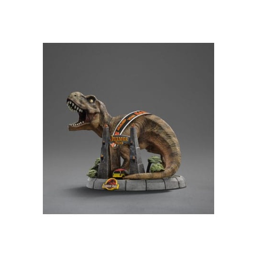 Jurassic Park Minifigura Mini Co. PVC T-Rex Illusion Deluxe 15 cm - Embalaje dañado