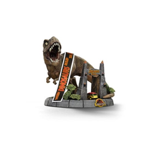 Jurassic Park Minifigura Mini Co. PVC T-Rex Illusion Deluxe 15 cm - Embalaje dañado