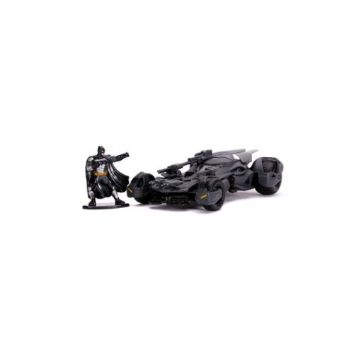 Justice League Vehículo 1/32 Hollywood Rides Batmobile con Figura