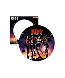 KISS: Destroyer 450 Piece Picture Disc Jigsaw Puzzle