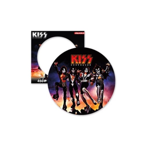 KISS: Destroyer 450 Piece Picture Disc Jigsaw Puzzle