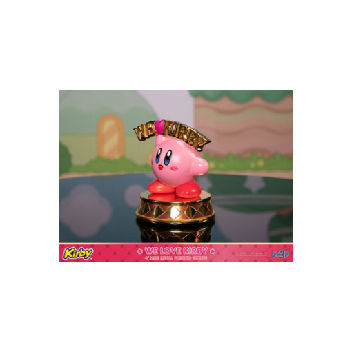 Kirby Estatua DieCast We Love Kirby 10 cm