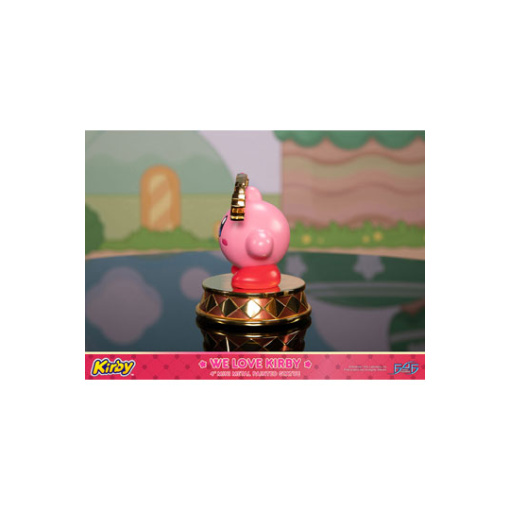 Kirby Estatua DieCast We Love Kirby 10 cm