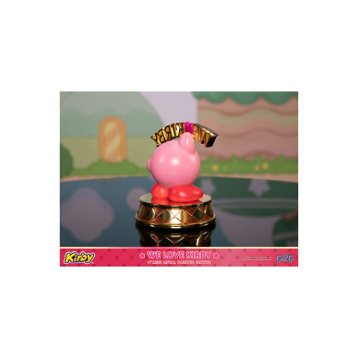 Kirby Estatua DieCast We Love Kirby 10 cm