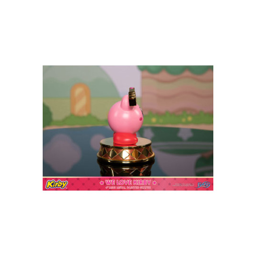 Kirby Estatua DieCast We Love Kirby 10 cm