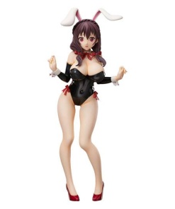 Kono Subarashii Sekai ni Shukufuku o! Estatua PVC 1/4 Yunyun Bare Leg Bunny Ver. 37 cm