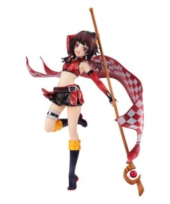 Kono Subarashii Sekai ni Syukufuku wo! Slime Estatua PVC 1/7 Megumin: Race Queen Ver. 23 cm