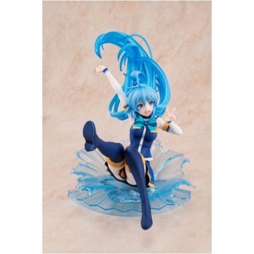 Konosuba God's blessing on this wonderful world! Estatua PVC 1/7 Aqua: Sneaker Bunko 30th Anniversary Ver. (re-run) 19 cm