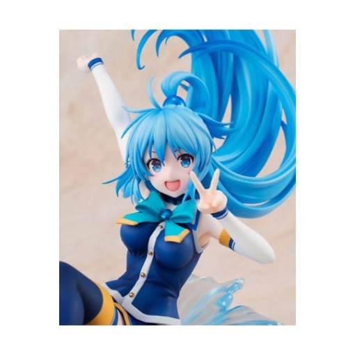 Konosuba God's blessing on this wonderful world! Estatua PVC 1/7 Aqua: Sneaker Bunko 30th Anniversary Ver. (re-run) 19 cm