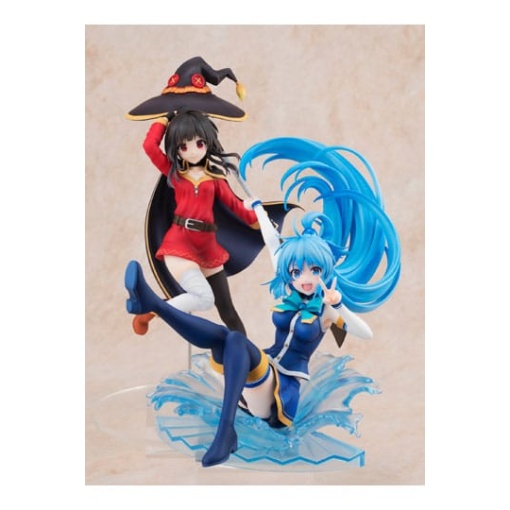 Konosuba God's blessing on this wonderful world! Estatua PVC 1/7 Aqua: Sneaker Bunko 30th Anniversary Ver. (re-run) 19 cm