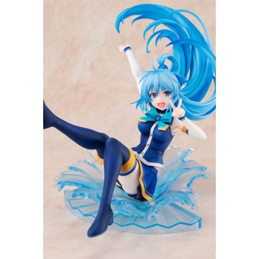 Konosuba God's blessing on this wonderful world! Estatua PVC 1/7 Aqua: Sneaker Bunko 30th Anniversary Ver. (re-run) 19 cm