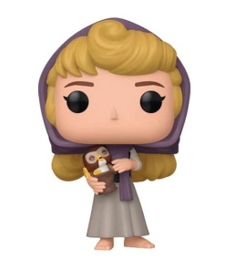 La Bella Durmiente 65th Anniversary POP! Disney Vinyl Figura Aurora w/Owl 9 cm