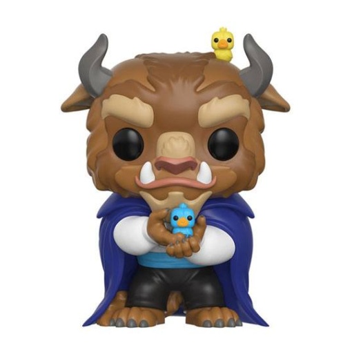 La Bella y la Bestia Figura POP! Disney Vinyl The Beast 9 cm