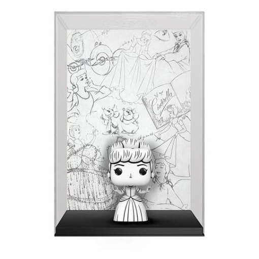 La Cenicienta POP! Comic Cover Vinyl Figura Sketched- Cinderella 9 cm