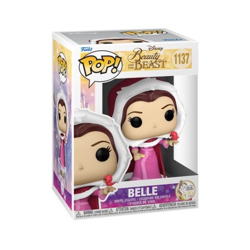 La bella y la bestia Figura POP! Movies Vinyl Winter Belle 9 cm