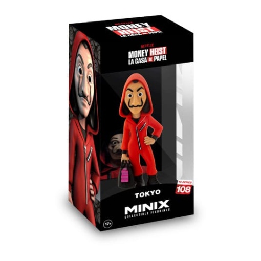 La casa de papel Figura Minix Tokyo w/ Mask 12 cm