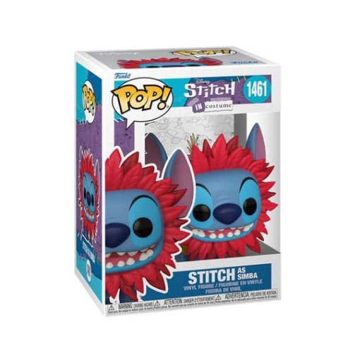 Lilo & Stitch Figura POP! & Buddy Vinyl Costume- Simba 9 cm