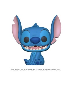 Lilo & Stitch POP! Disney Vinyl Figura Smiling Seated Stitch 9 cm