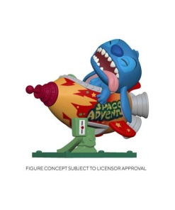 Lilo & Stitch POP! Rides Vinyl Figura Stitch in Rocket 15 cm