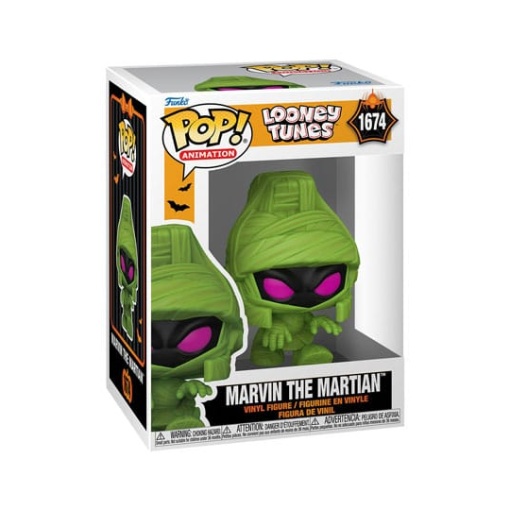 Looney Tunes POP! Television Vinyl Figura Halloween Marvin(Mummy) 9 cm